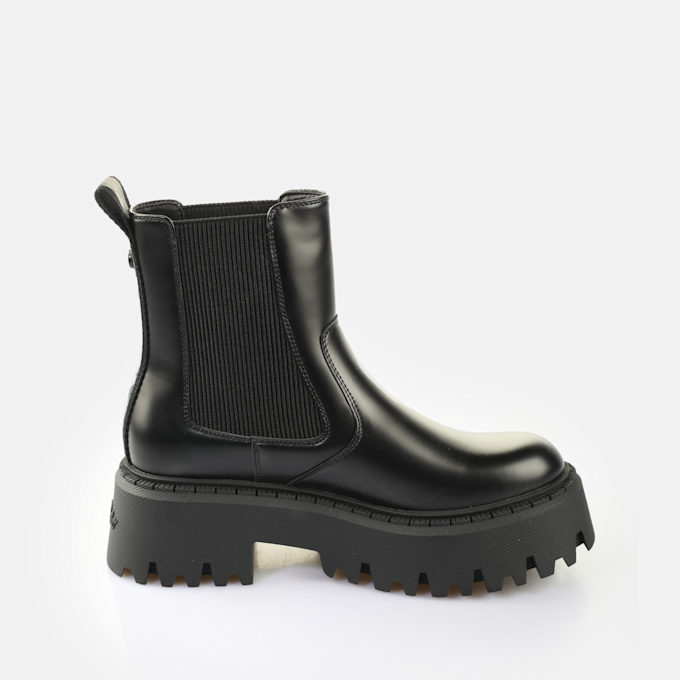 Buffalo ASPEN CHELSEA - VEGAN NUBUCK - GREY black 65480 4