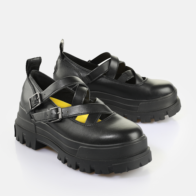 Buffalo Aspha Ballerina CS schwarz 65485 3