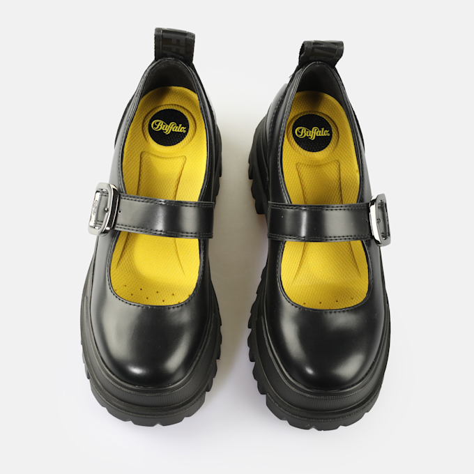Buffalo Aspha Loafer Buckle Os black 65487 2