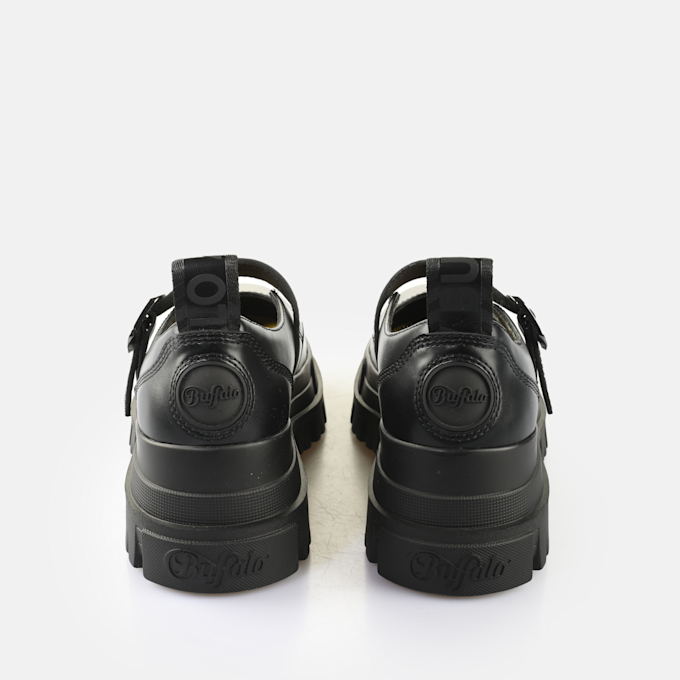 Buffalo Aspha Loafer Buckle Os black 65487 5