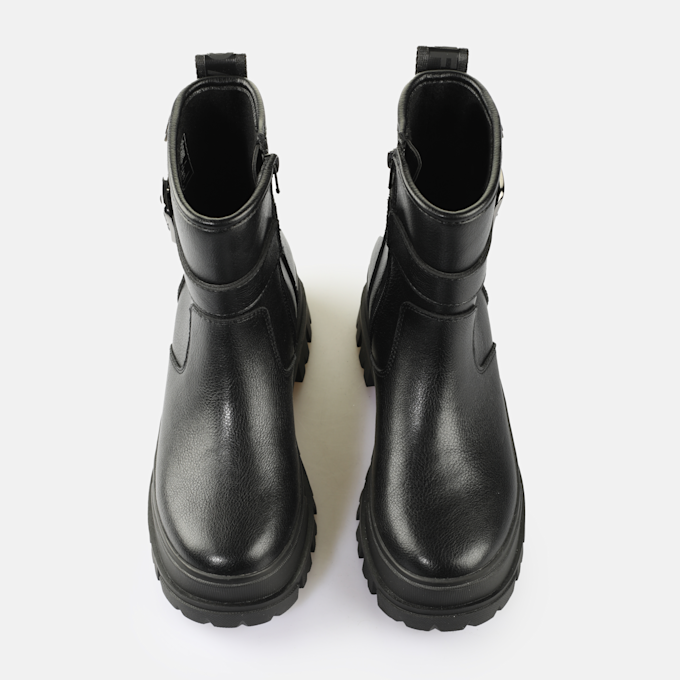 Buffalo Aspha Bootie Buckle Os black 65488 2