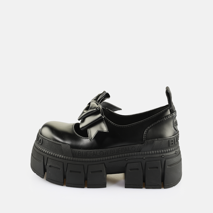 Buffalo GOSPHER BALLERINA BOW - VEGAN NAPPA - BLACK schwarz 65492 1