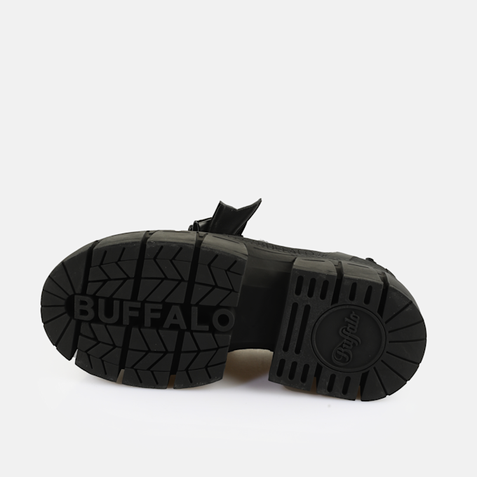 Buffalo GOSPHER BALLERINA BOW - VEGAN NAPPA - BLACK schwarz 65492 5