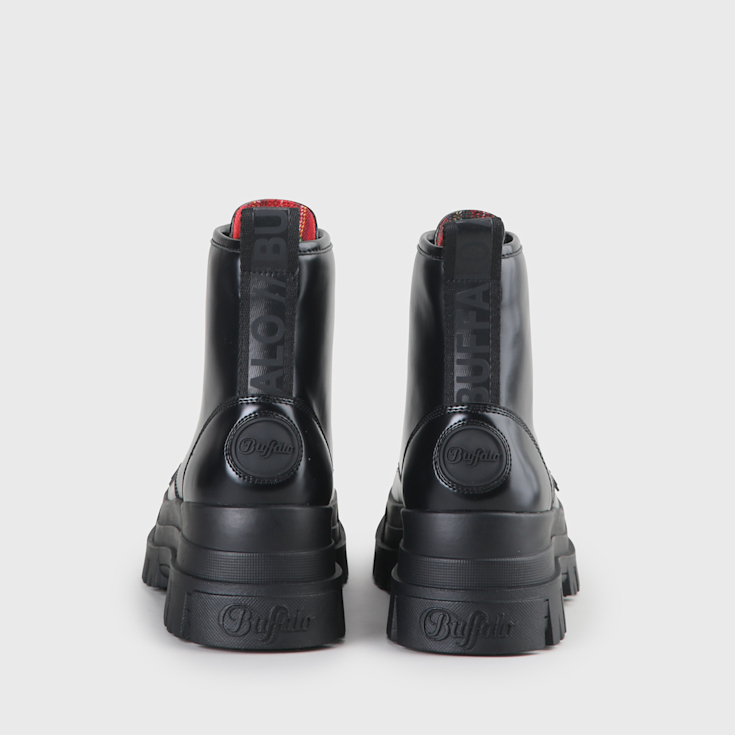 Buy Buffalo Aspha Laceup HI in black in the BUFFALO® Shop
