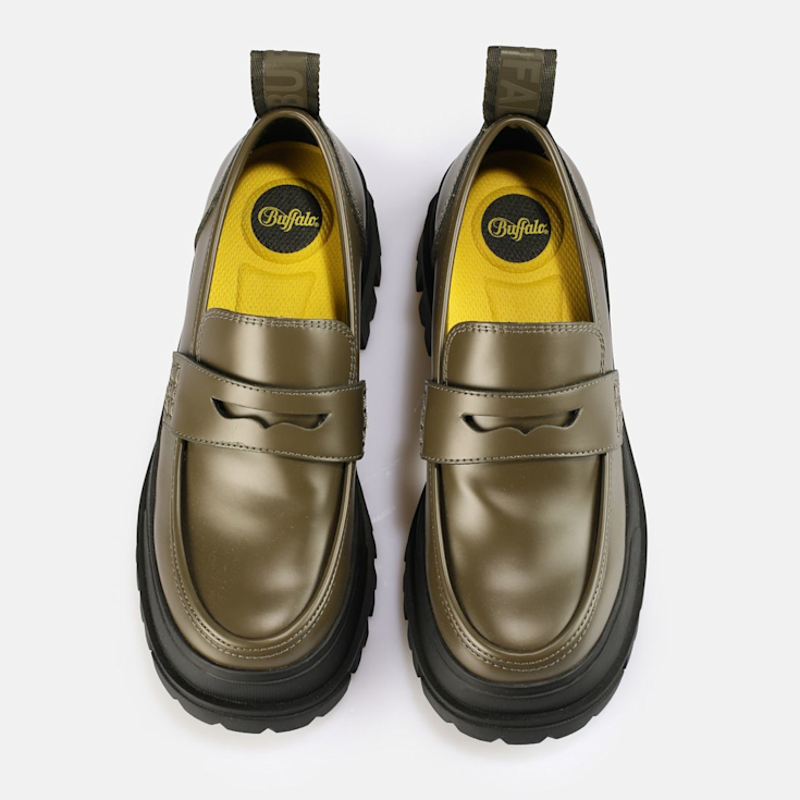 Buy Buffalo Aspha Loafer in green in the BUFFALO® Shop