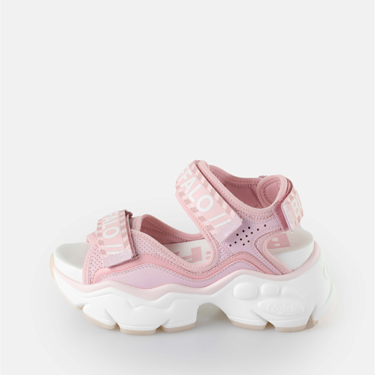 Buffalo London◆Buffalo Binary 0 - ビーガン ナッパ/ヌバック Buy Buffalo Binary 0 in light pink in the BUFFALO® Shop