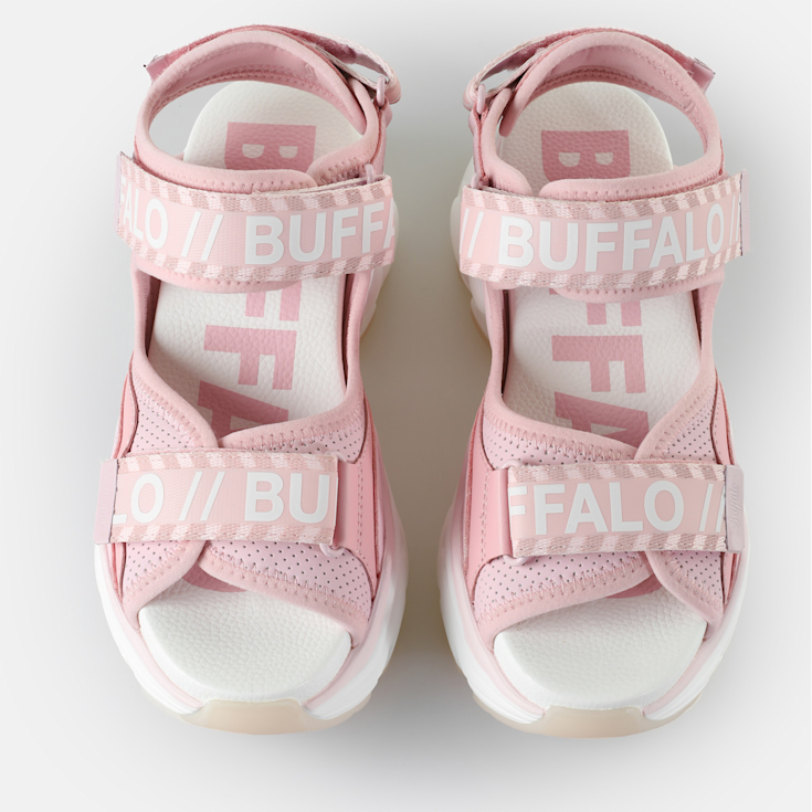 Buffalo London◆Buffalo Binary 0 - ビーガン ナッパ/ヌバック Buy Buffalo Binary 0 in light pink in the BUFFALO® Shop