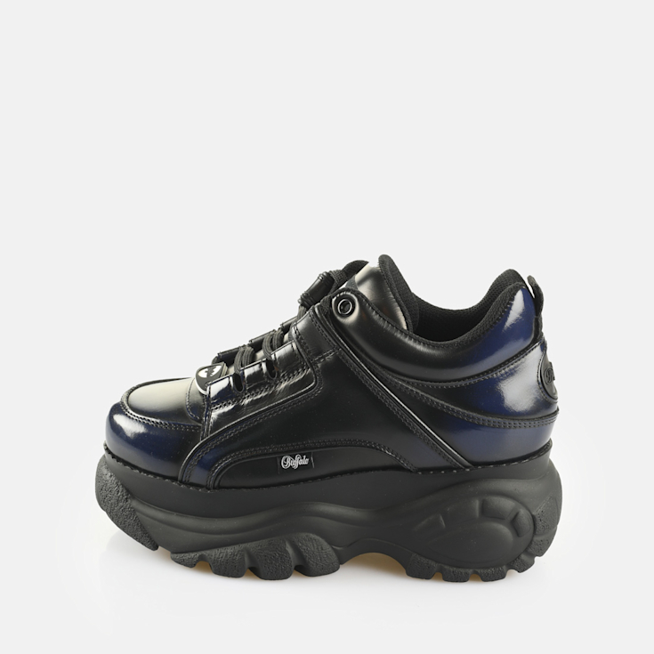 レア　Buffalo London ブラック Buffalo London - Buffalo Classic Black Low-top Platform