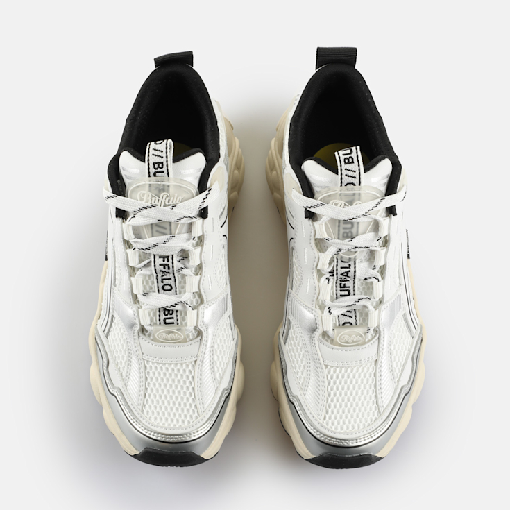 EU36 Buffalo CLD RUN JOG 厚底スニーカー　Vegan Buy Buffalo CLD Run Jog in white in the BUFFALO® Shop