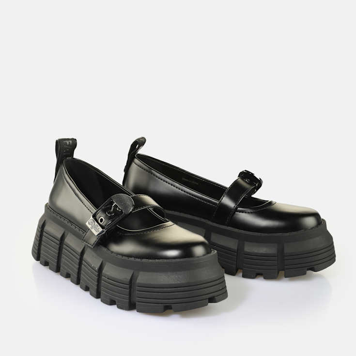 Buy Buffalo Ava Ballerina in black in the BUFFALO® Shop