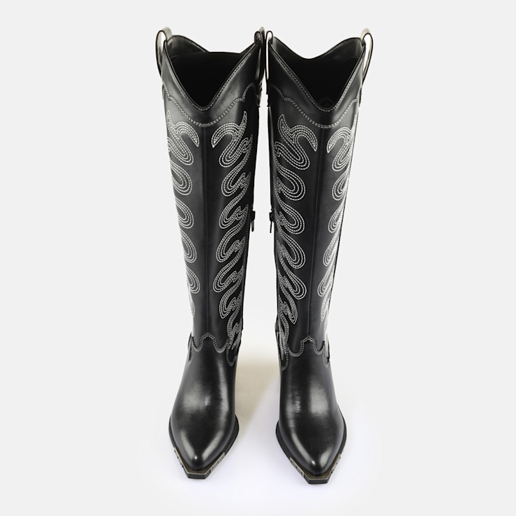 Buffalo Tall Moto Boots NEW Sz Free People EsseUtEsse Counting