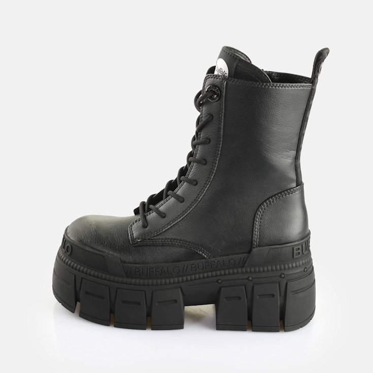 Buy Buffalo Gospher Lace Up Mid Bs in black in the BUFFALO® Shop