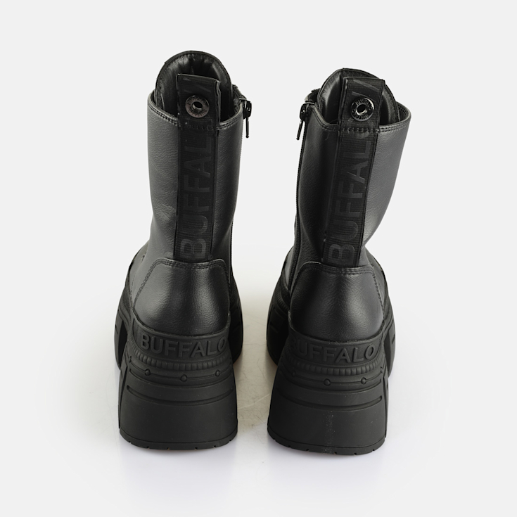 Buy Buffalo Gospher Lace Up Mid Bs in black in the BUFFALO® Shop