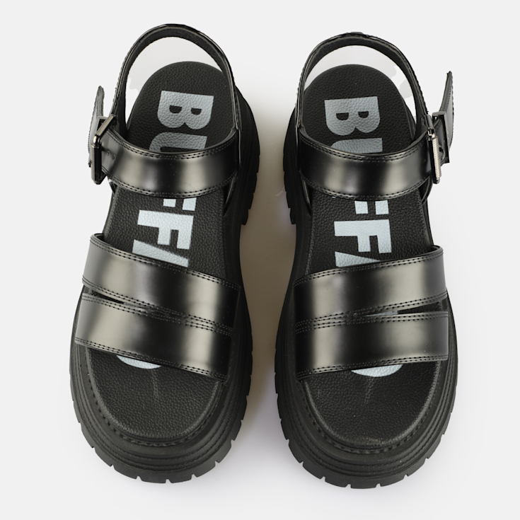 Buy Buffalo Lennox TS Sandal in black in the BUFFALO® Shop