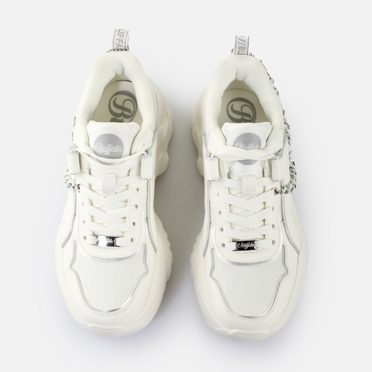 *BUFFALO*レザー ローカットスニーカー ホワイト MALIBU