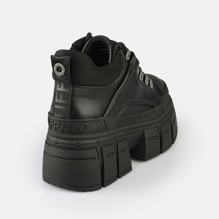 BUFFALO バッファロー ブラック GOSPHER BIKER HI ZIP – White Boutiques