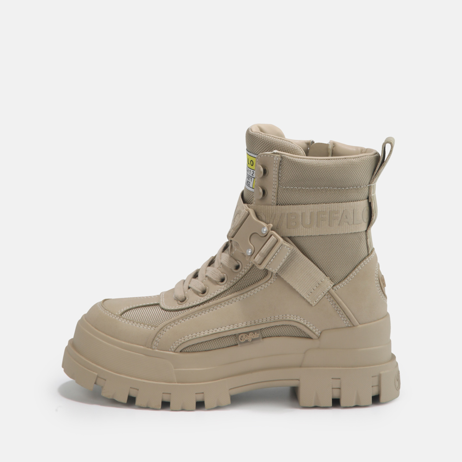 2024年冬【法人向けお歳暮】 Buffalo Aspha Com1 Laceup Mid in beige in the BUFFALO® Shop ビリヤード