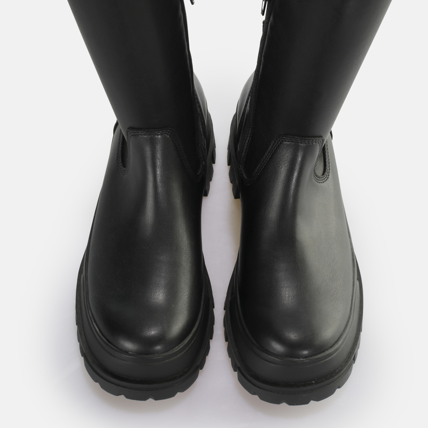 Buffalo Aspha Stretch Overknee in schwarz in the BUFFALO® Shop