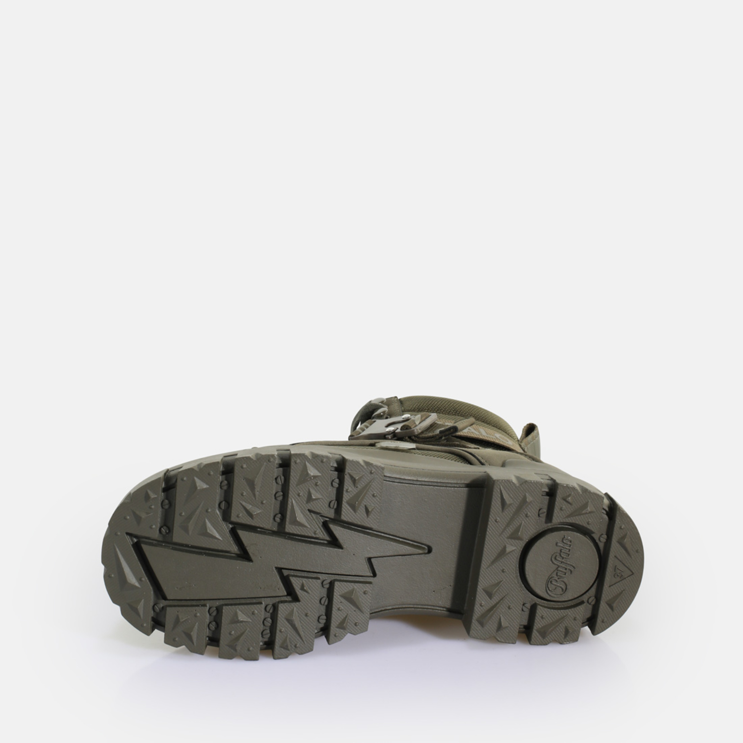 Buy Buffalo Aspha COM 1 Lace Up MID in vert in the BUFFALO® Shop