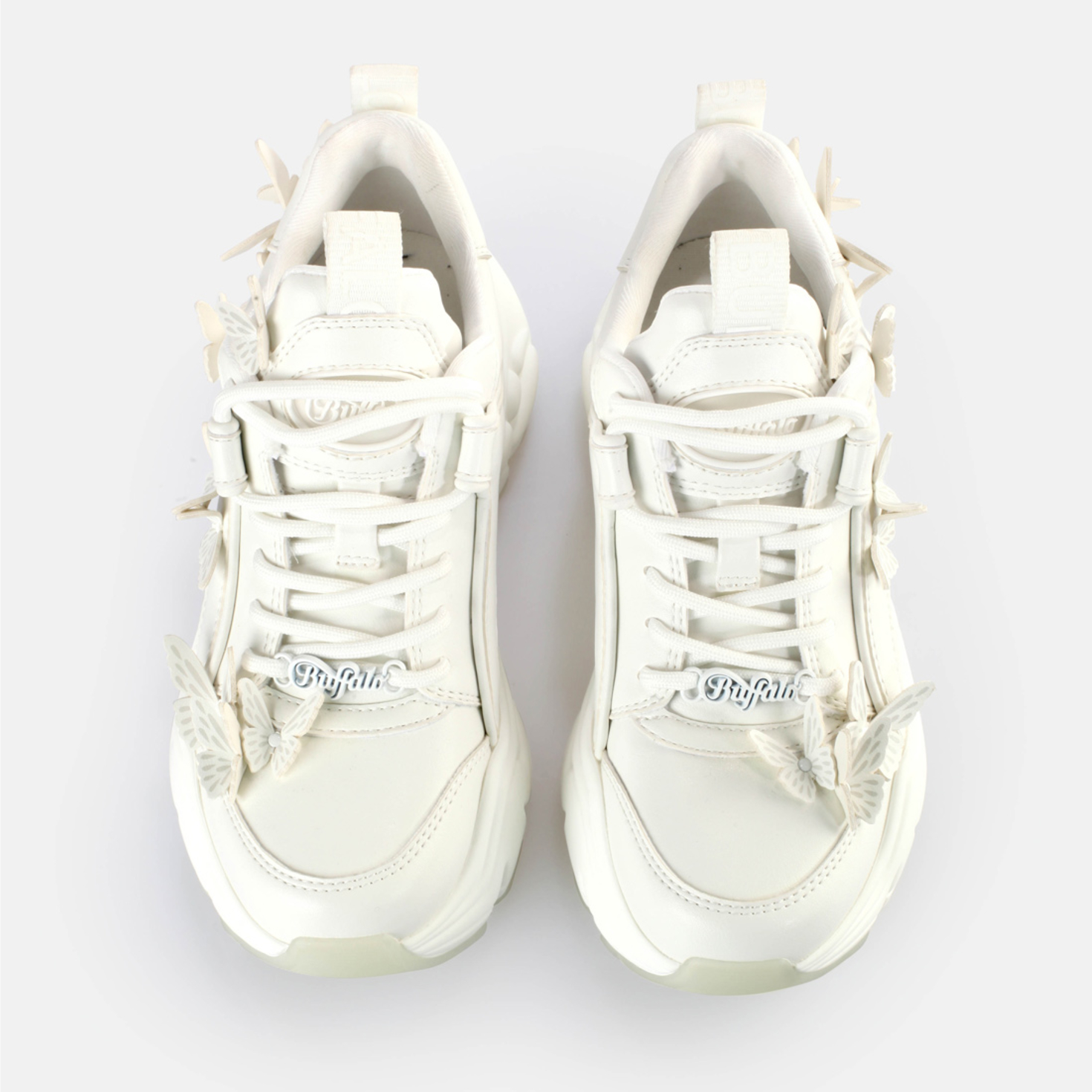 Bianca White Butterfly Bliss サイズS Buy Buffalo Binary Butterfly in white in the BUFFALO® Shop