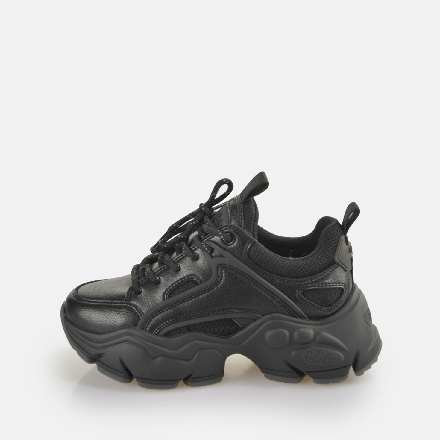 Buffalo London◆Buffalo Binary 0 - ビーガン ナッパ/ヌバック Buy Buffalo Binary 0 in black in the BUFFALO® Shop