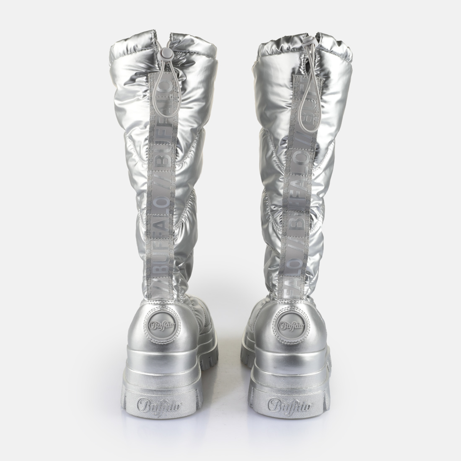 スノボパパ Buy Buffalo Aspha Snow Puffer in silver in the BUFFALO® Shop