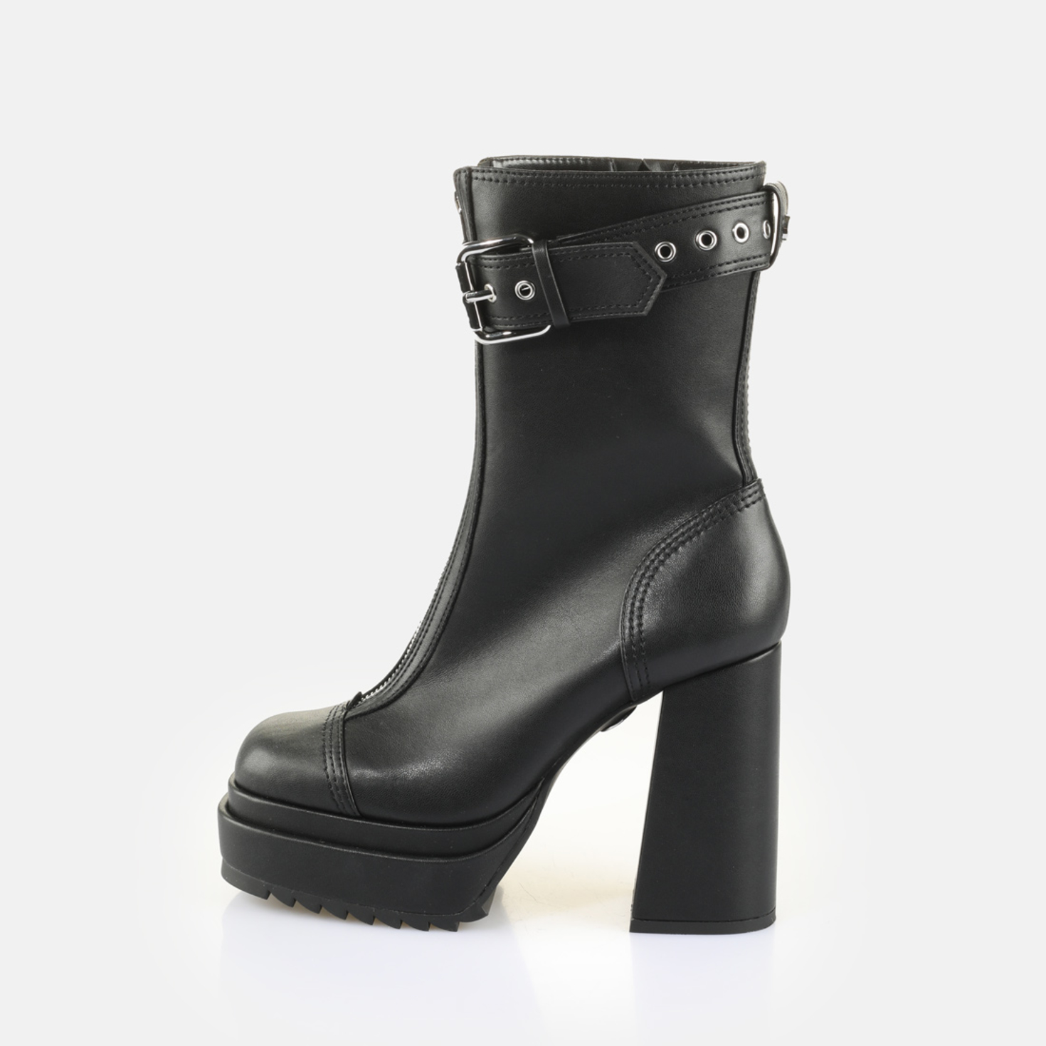 Buffalo - とっしー Buffalo 1348-14 2.0 In White For Women | Lace up Platform