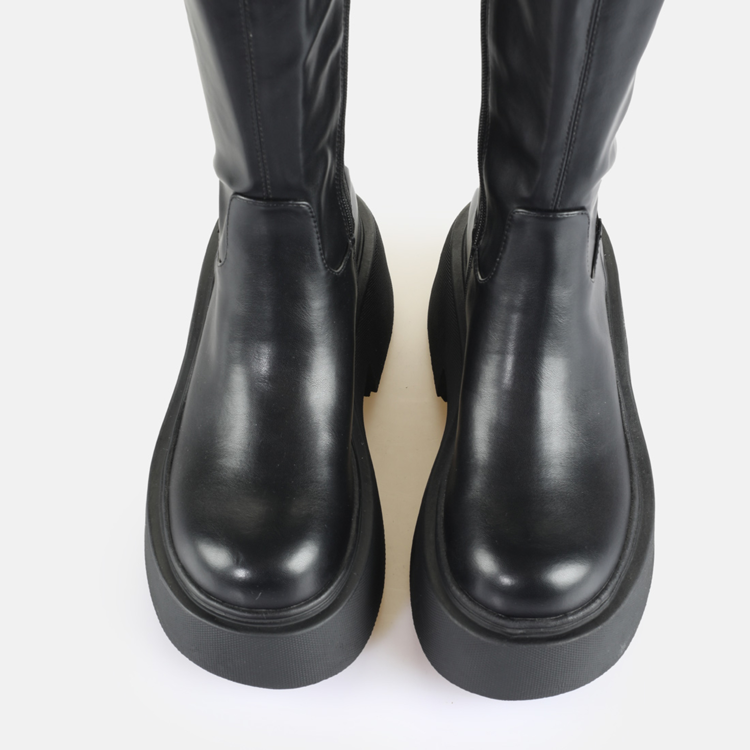 Buffalo 36サイズ　黒　新品未使用 Buy Buffalo Vicious Stretch Overknee in black in the BUFFALO