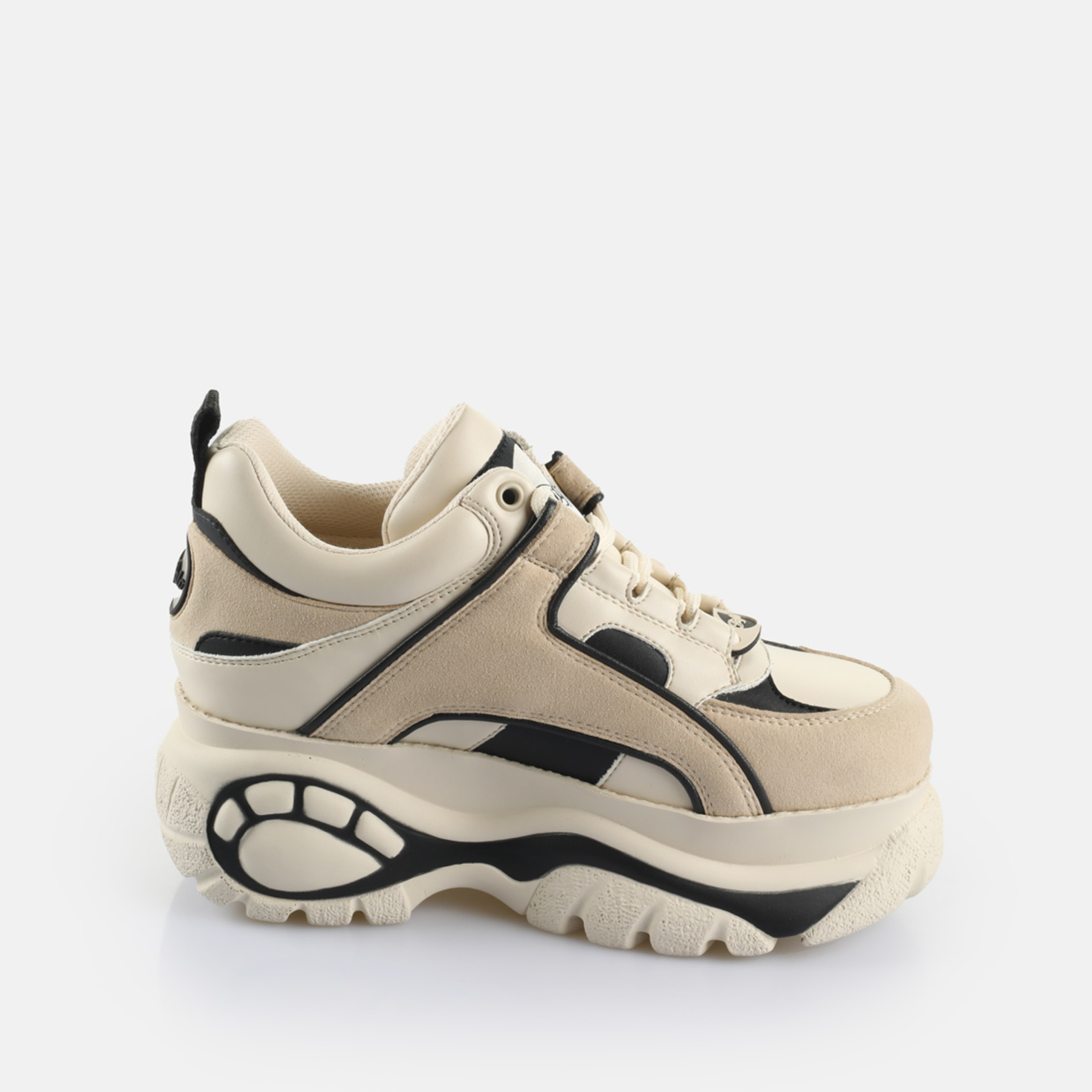 Beige Sneakers Buffalo Femme Baskets Beige Buffalo Femme AvancaShops