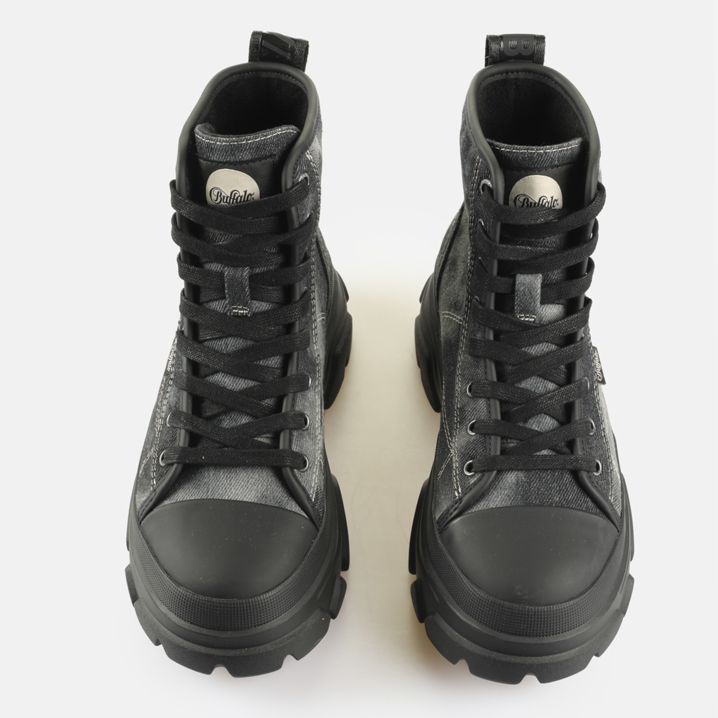 Buffalo - けぇー Buy Buffalo Cade Lace Up HI in grey in the BUFFALO® Shop