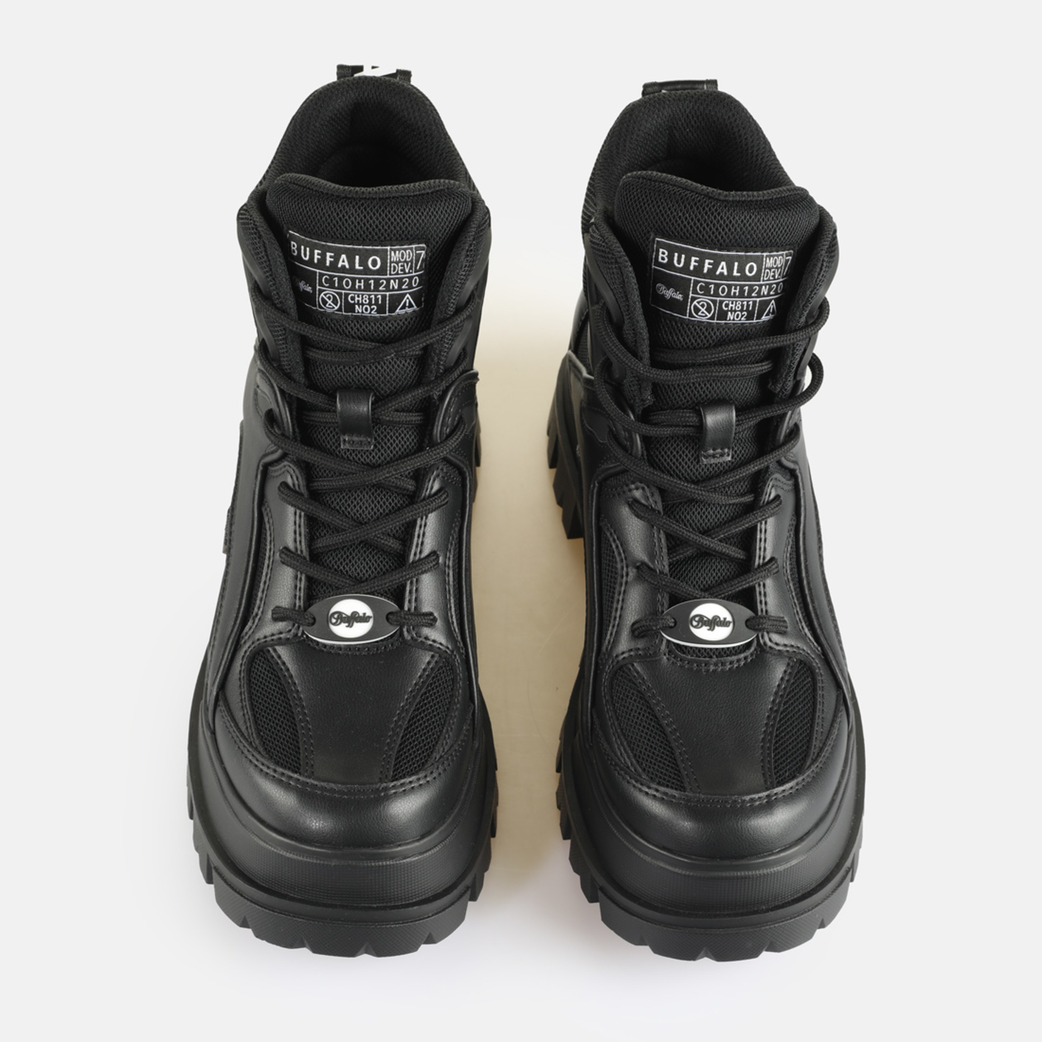 BUFFALO Amazon.com | Buffalo Women's Aspha Nc Mid Sneaker, Black