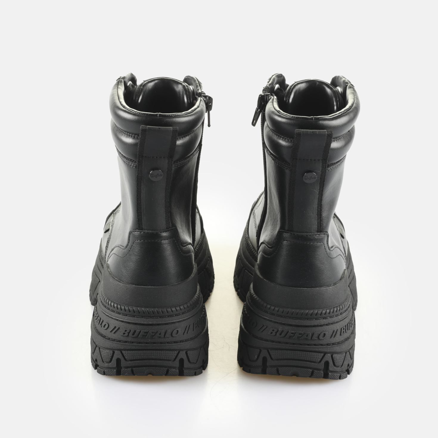 Buffalo-Fusion-Lace-Up-Mid-black
