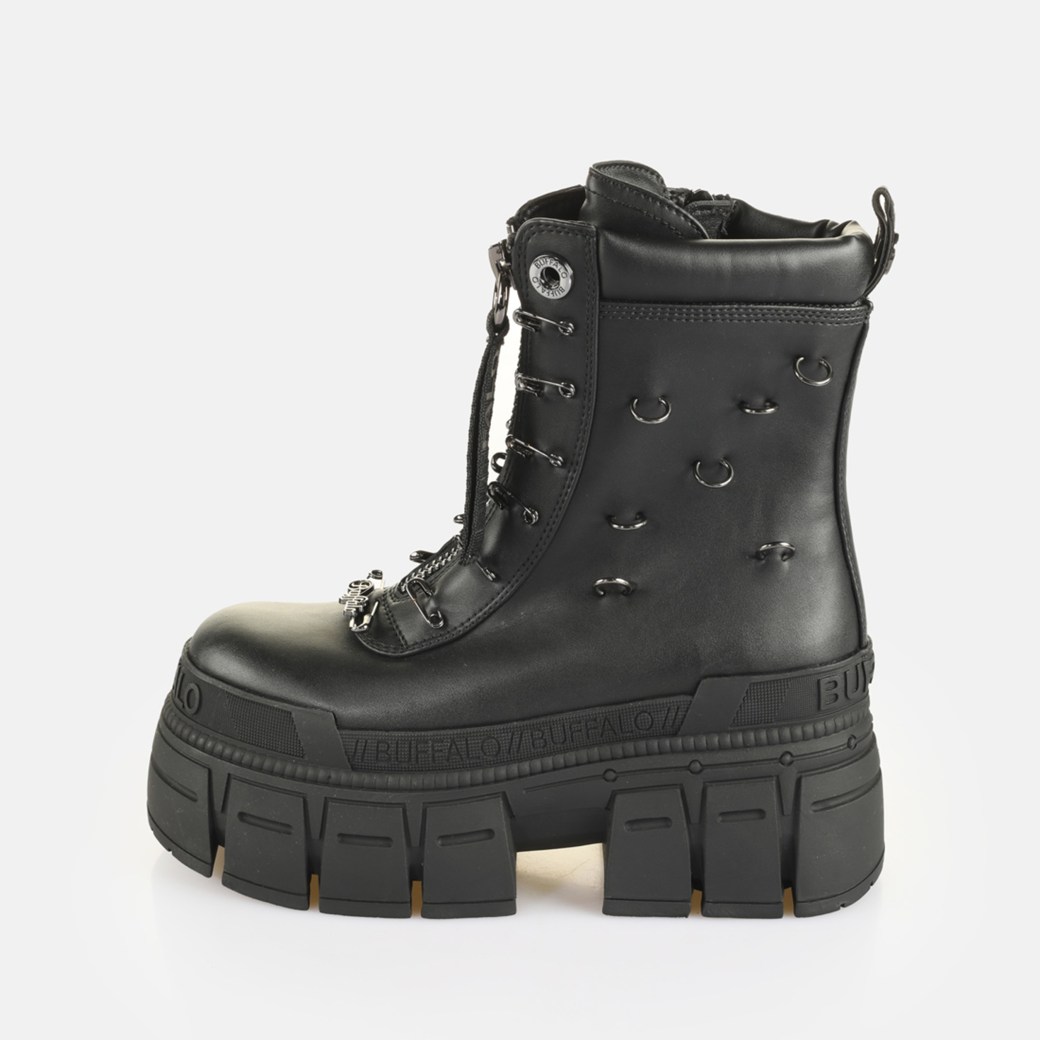 Buffalo - けぇー Buy Buffalo Cade Lace Up HI in grey in the BUFFALO® Shop