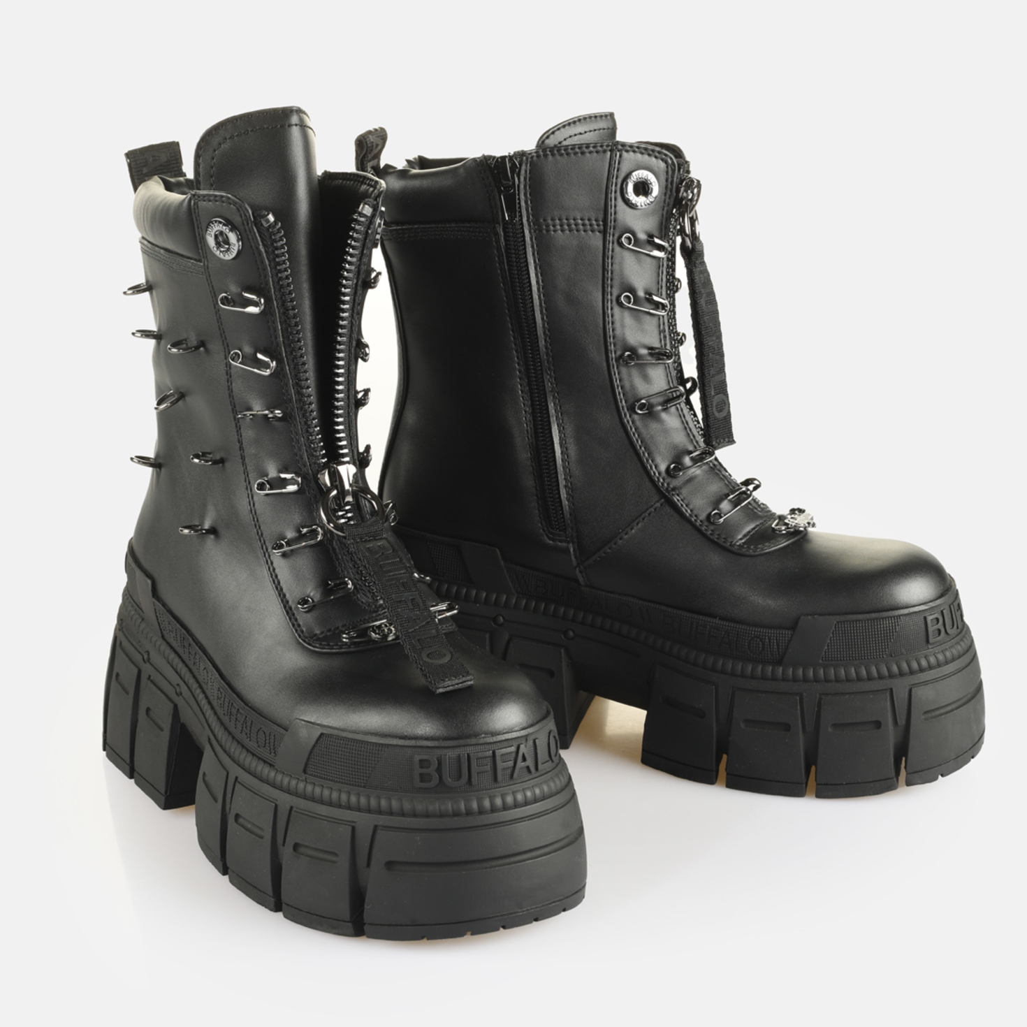 Buy Buffalo Gospher Lace Up Bike in schwarz in the BUFFALO® Shop
