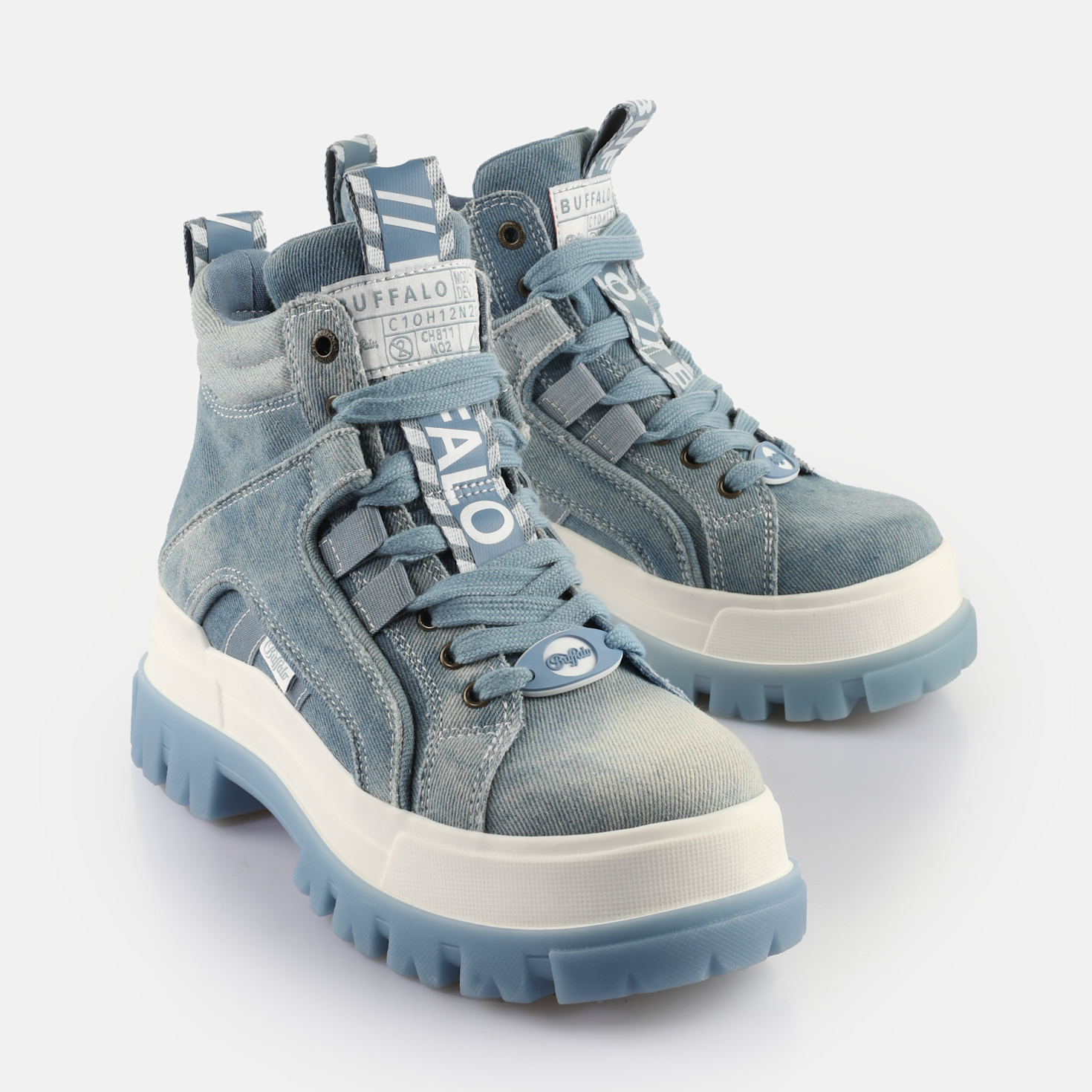 Platform Boots Buffalo Plataforma Alta Buy Buffalo Aspha NC MID In