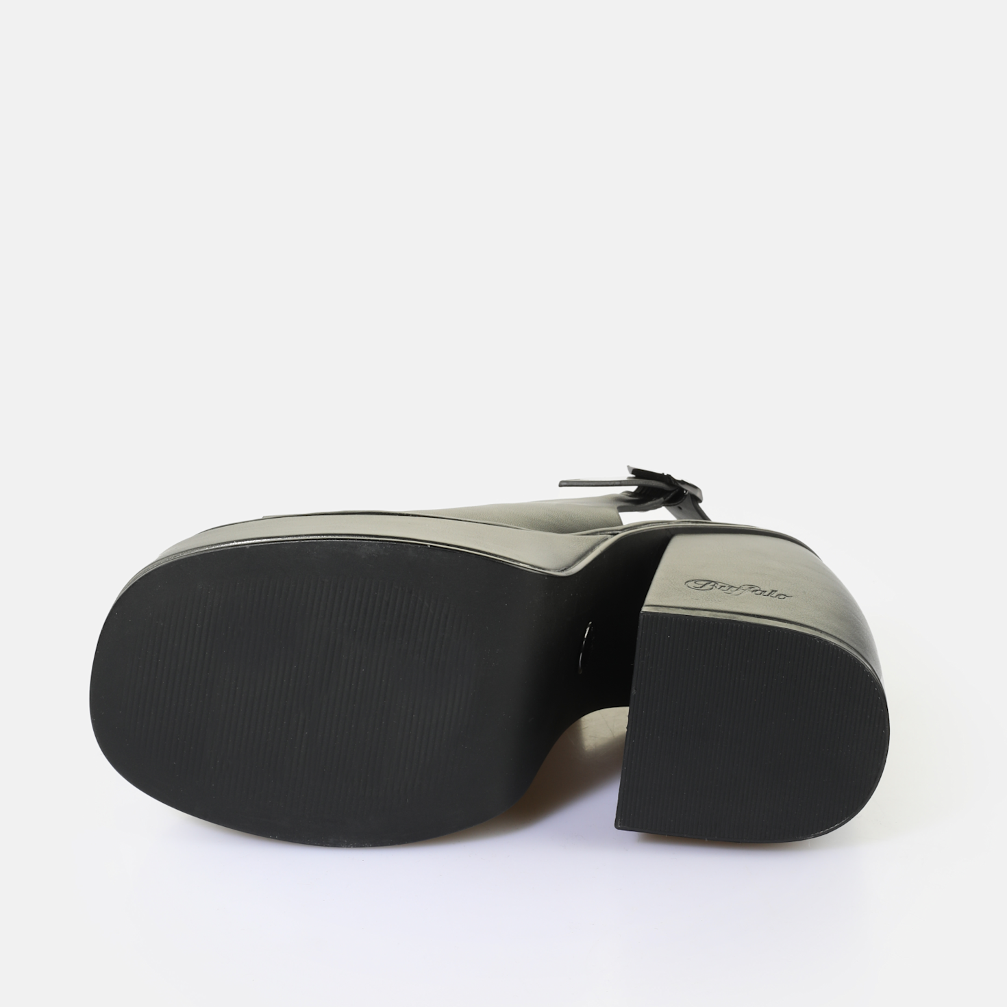 Buffalo London◆Heart Mule 2サンダル Buy Buffalo Heart Mule in black in the BUFFALO® Shop