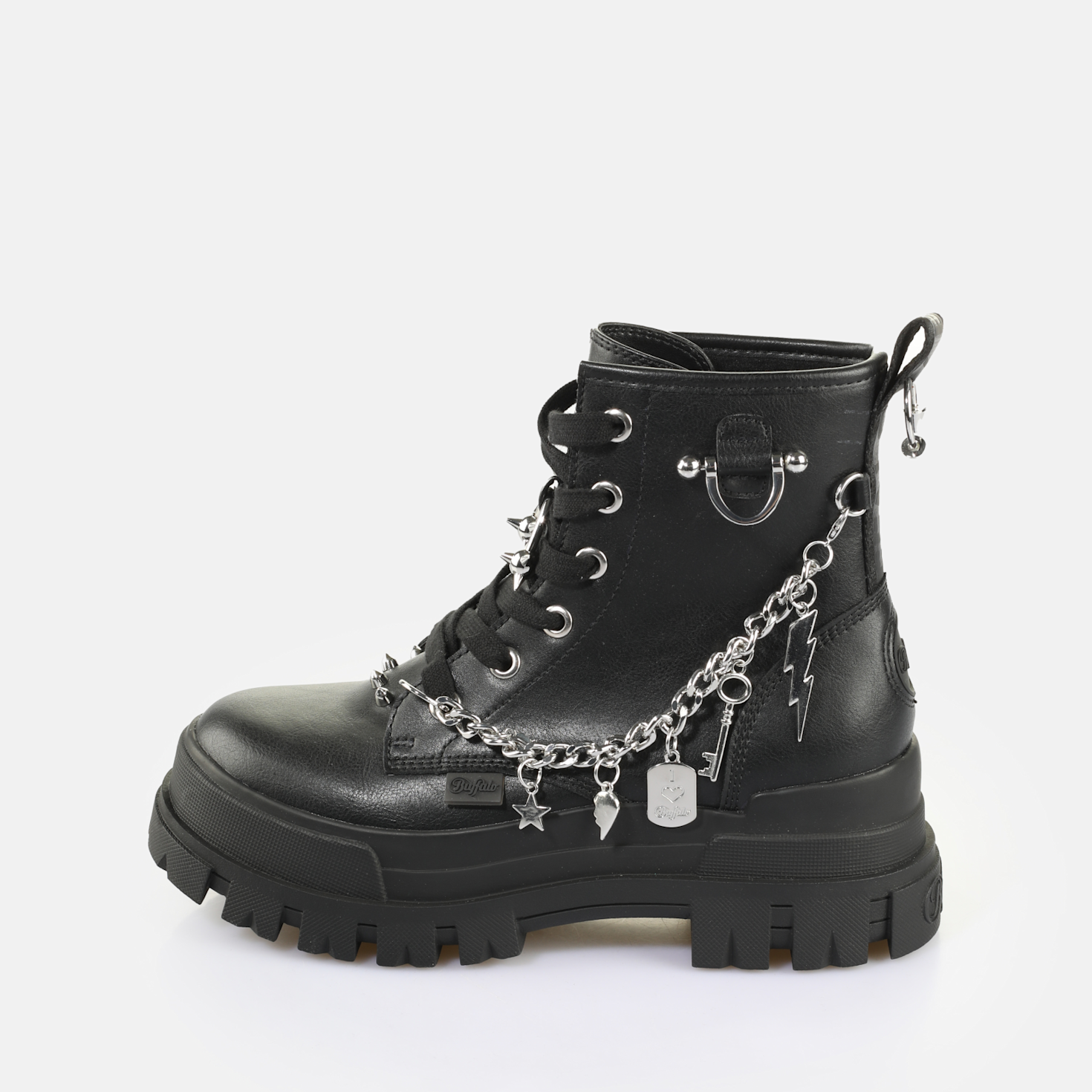 関税込 Buffalo ASPHA RLD Lace-up ankle boots ブーツ Buy Buffalo Aspha RLD West in white in the BUFFALO® Shop