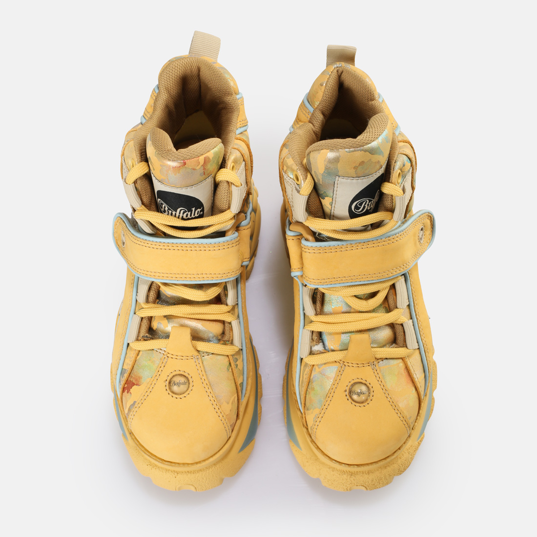 Buy Buffalo Classic High leather in yellow in the BUFFALO® Shop