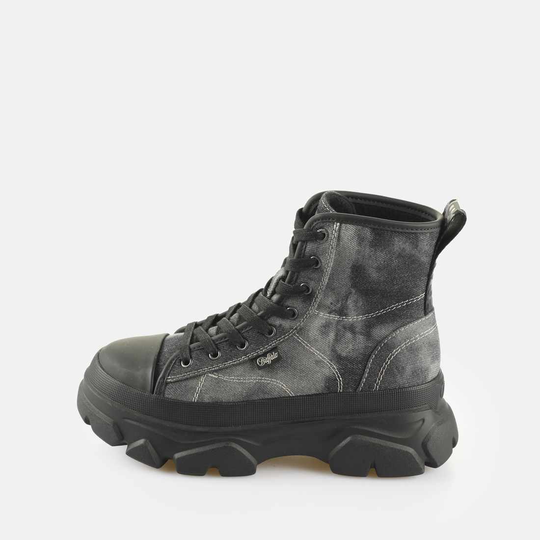 Buffalo - けぇー Buy Buffalo Cade Lace Up HI in grey in the BUFFALO® Shop