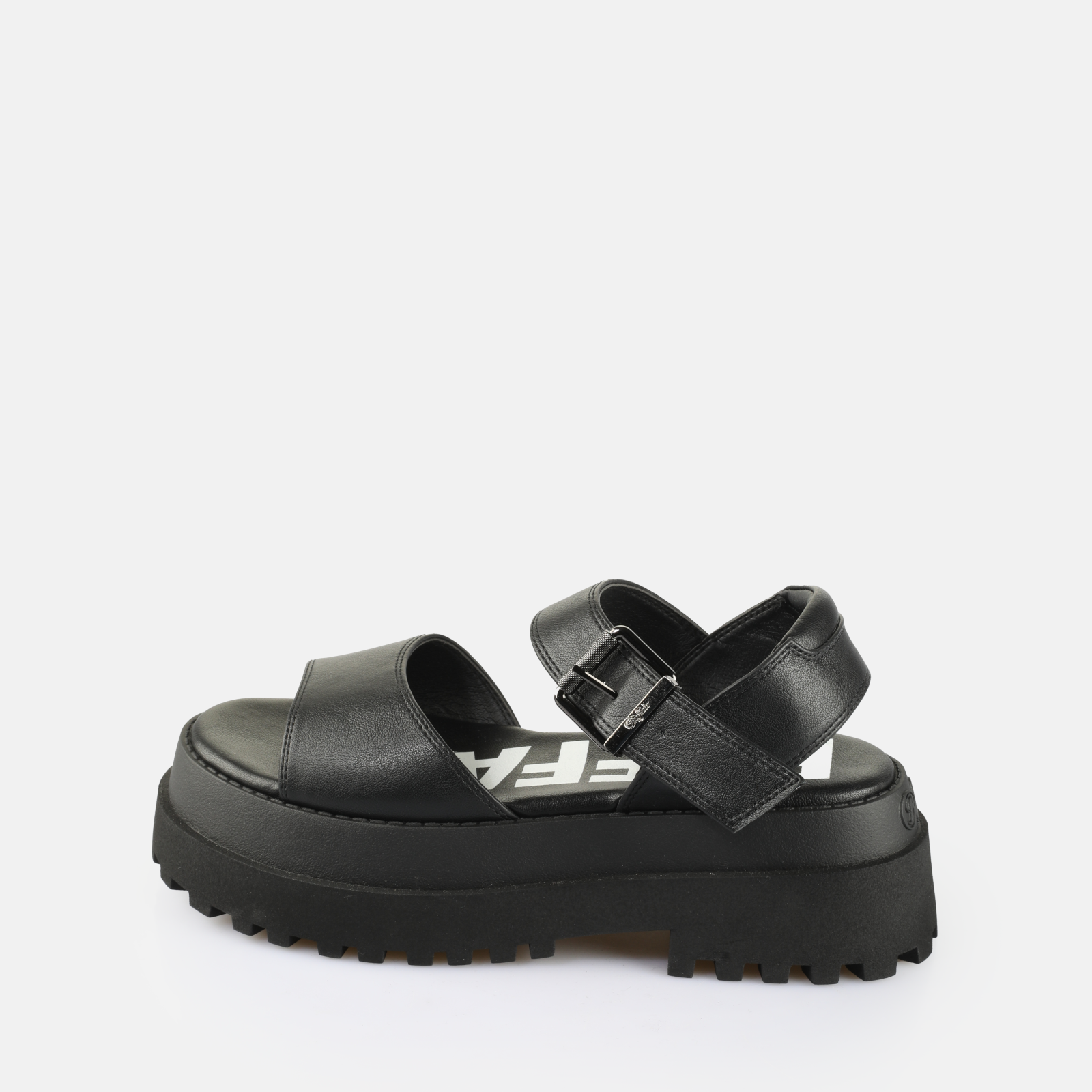 【Buffalo LONDON】JoJo Platform Sandals Buffalo London Jojo Women's Sandals Black BUF1652022-BLACK