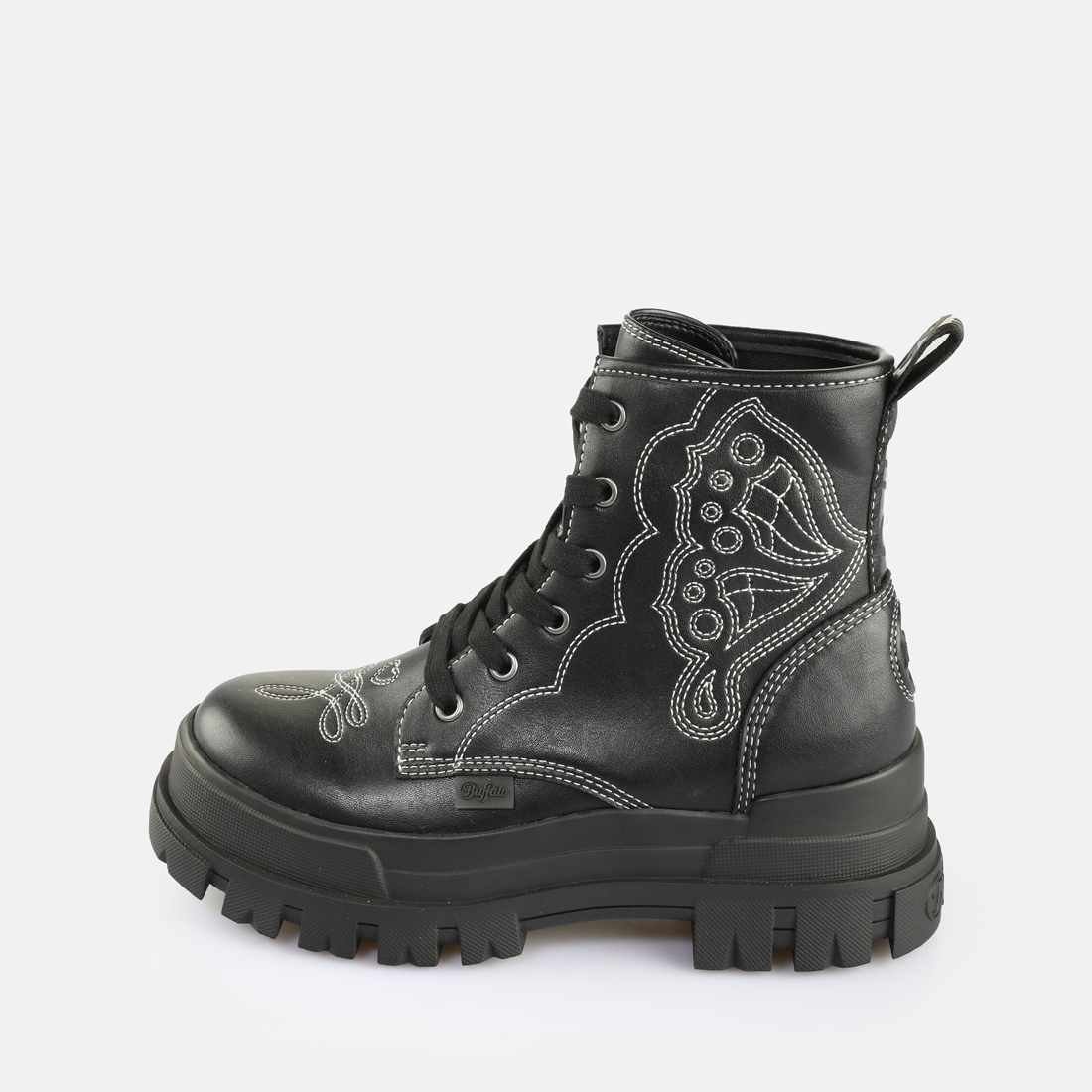 関税込 Buffalo ASPHA RLD Lace-up ankle boots ブーツ Buy Buffalo Aspha RLD West in white in the BUFFALO® Shop