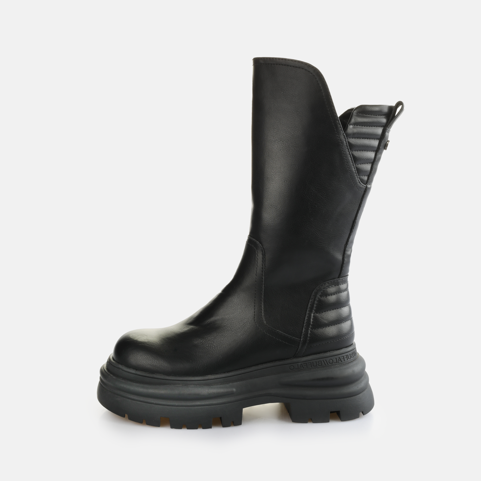 Buy Buffalo Dione Biker Boot HI in black in the BUFFALO® Shop