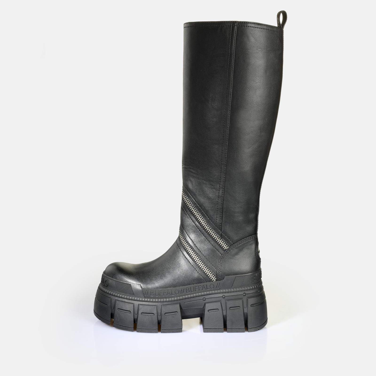 Buy Buffalo Gospher Boot HI Zip in black in the BUFFALO® Shop
