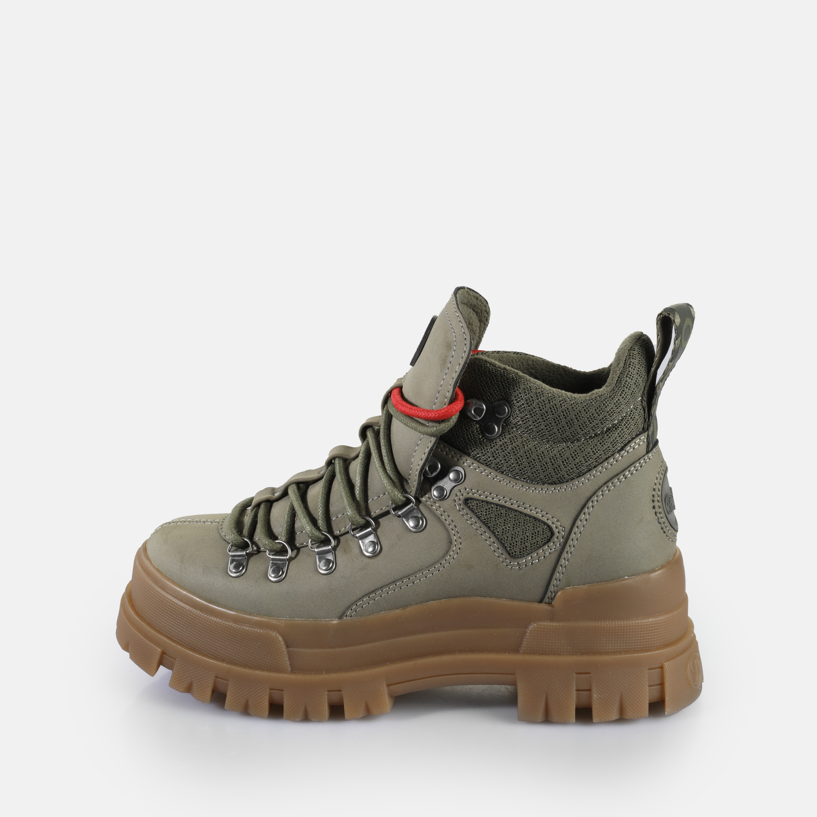 Buy Buffalo Aspha Lace Up Hike in green in the BUFFALO® Shop