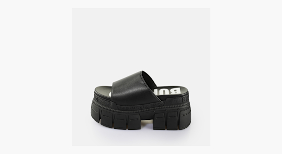 【Anyone more】Sween fleece mule platform sole bloafers Olivia Miller | Women's Heartless Platform Mule