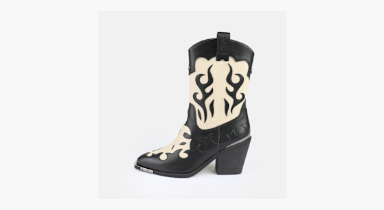 Achète Buffalo West Bootie MID à noir chez BUFFALO®