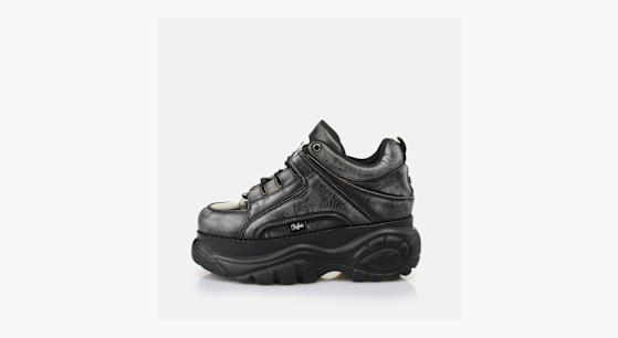 Buy Buffalo Classic Low BS Leather in black in the BUFFALO® Shop