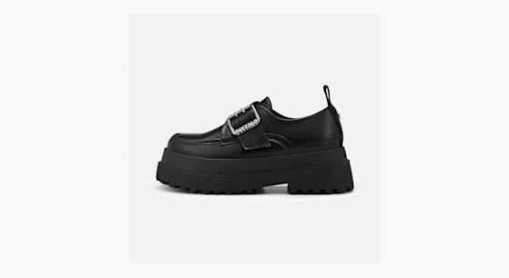 Buy Buffalo PLUTO MONK - VEGAN NAPPA Pluto Monk in black in the