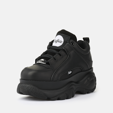 レア　Buffalo London ブラック Amazon.com | Buffalo London Women's Low-Top Sneakers, Black, 8 | Boots