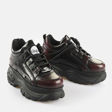 Bottines Buffalo Vegan 1339-14 2.0 - Taille 40 EU - Noir & Blanc - Neuf Avec Emballage